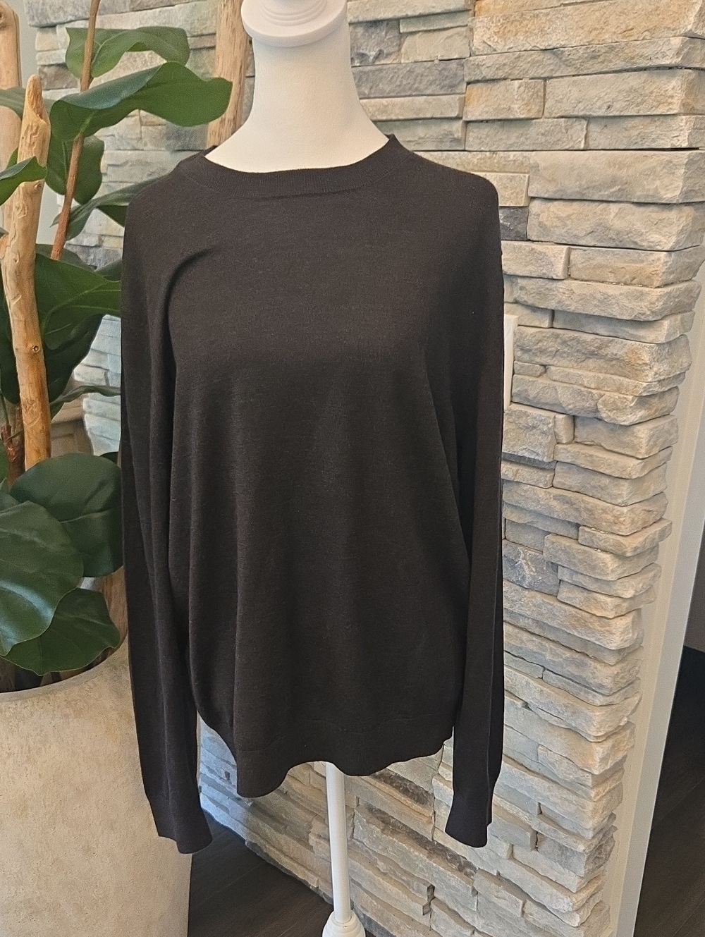 Vince Merino Wool Crewneck Sweater